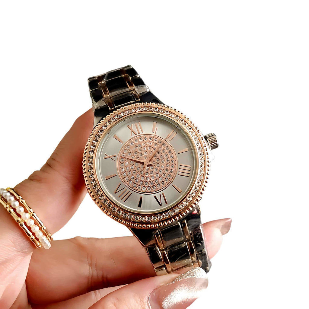 Sleek, Sophisticated Watch With A Large Dial A Niche Art Piece For Women