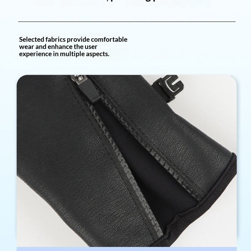 USB-heated Gloves With Three Heat Settings Or A Single Adjustable Setting