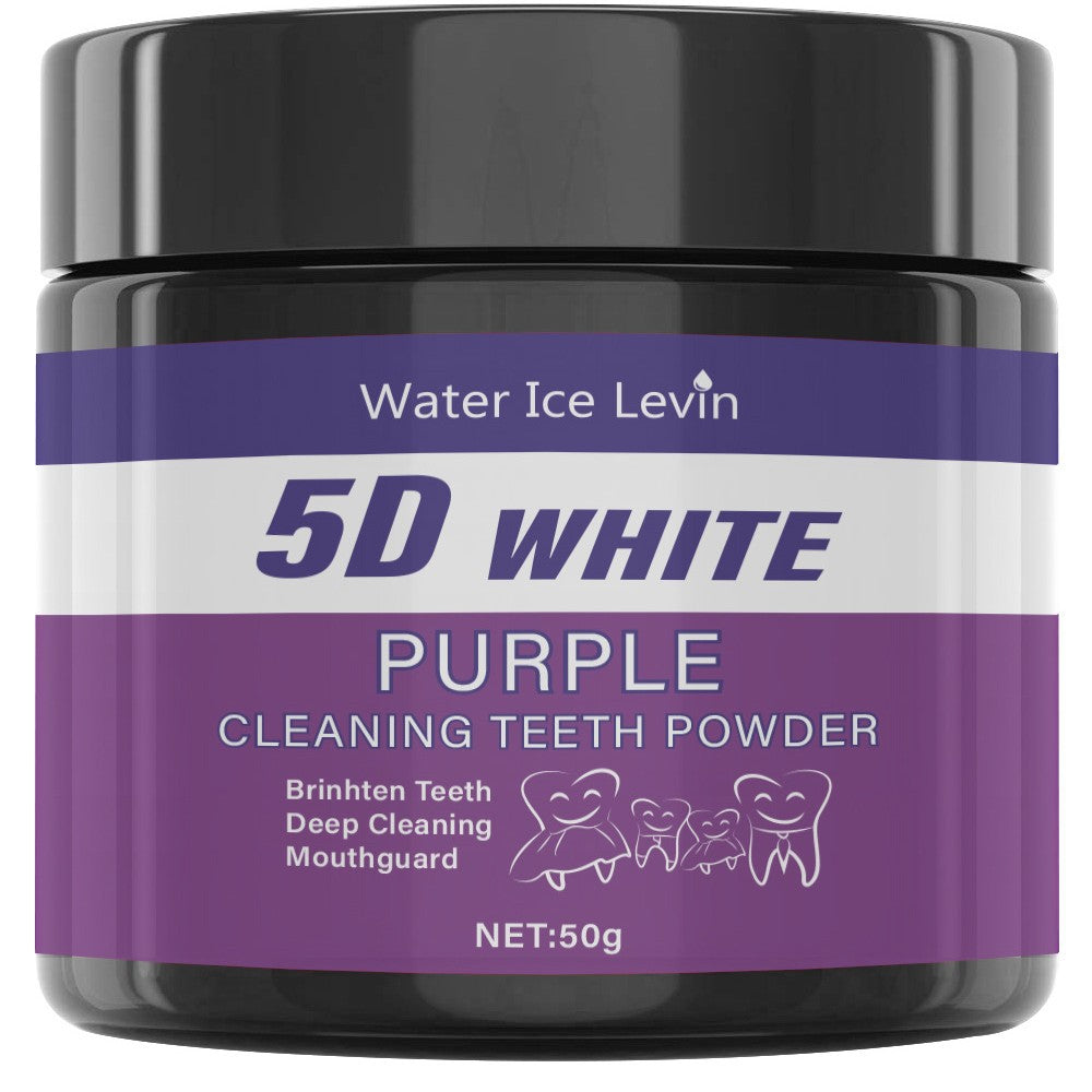 Purple Tooth Powder Breath Toothpaste