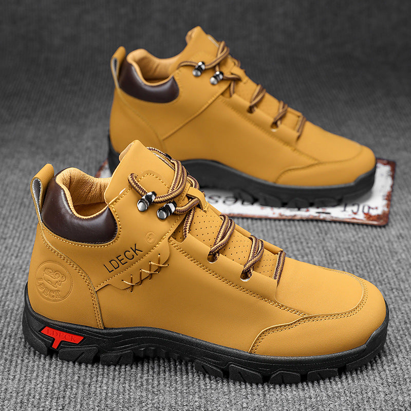 Mens All-Season Durable Stylish Casual Work Shoes